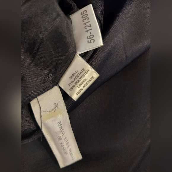 Ann Taylor LOFT 4P Black Crepe Flare Midi Skirt Like New. Lined. Side Zip. - Picture 7 of 8